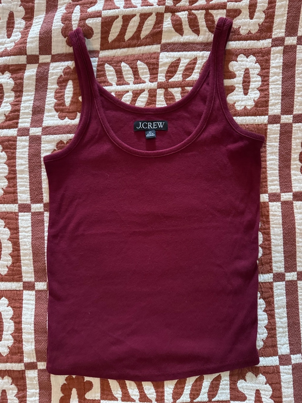 J Crew scoop neck tank top